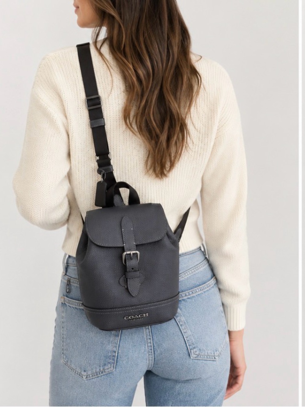 Coach Hudson Small Backpack - Navy